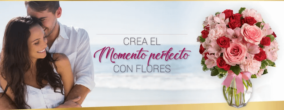 Crea el momento perfecto con flores